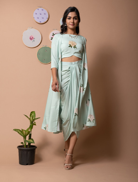 Evergreen Coordinate Set with Cape