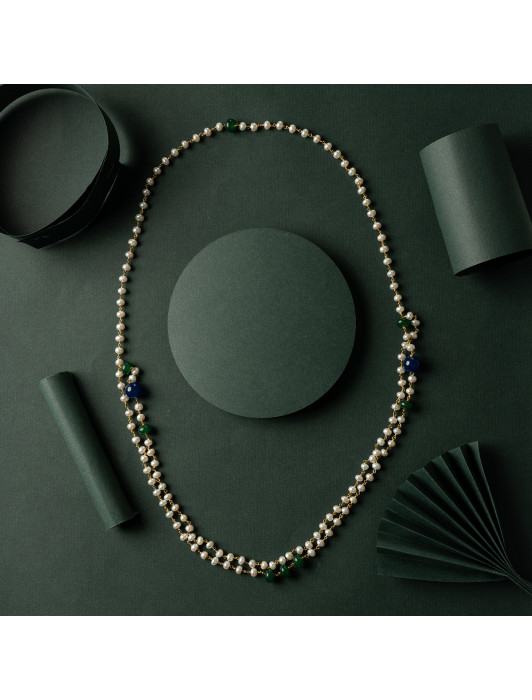 Evergreen Pearl Necklace 