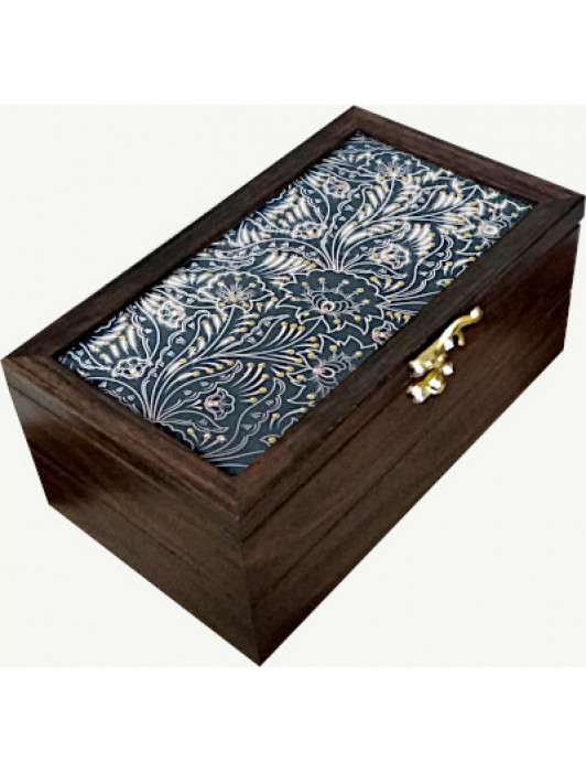 Golden Dewdrops – Embellished Multipurpose Box