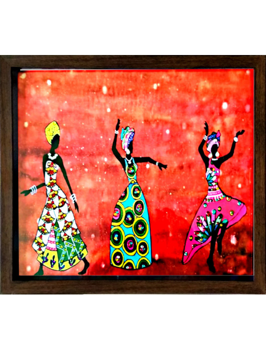 Dancing Girls – Embellished Box Tray for serving