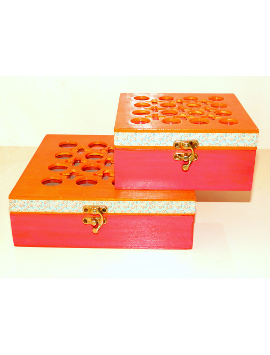 Honeycomb Cutwork Box