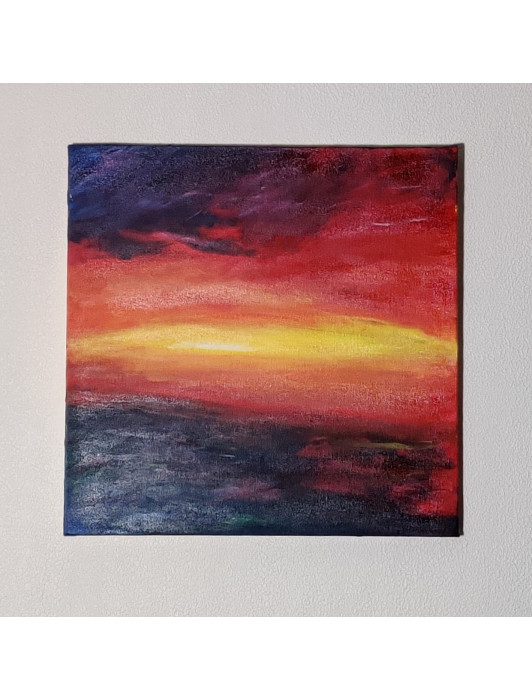  Sunrise Canvas Painting
