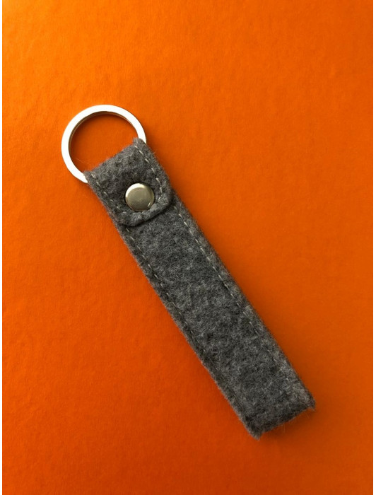 OON Felt Key Chain Key Holder Ring -Unisex 