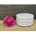 Grooved White Coasters