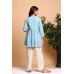 Tarini Powder Blue Tunic  With Pant