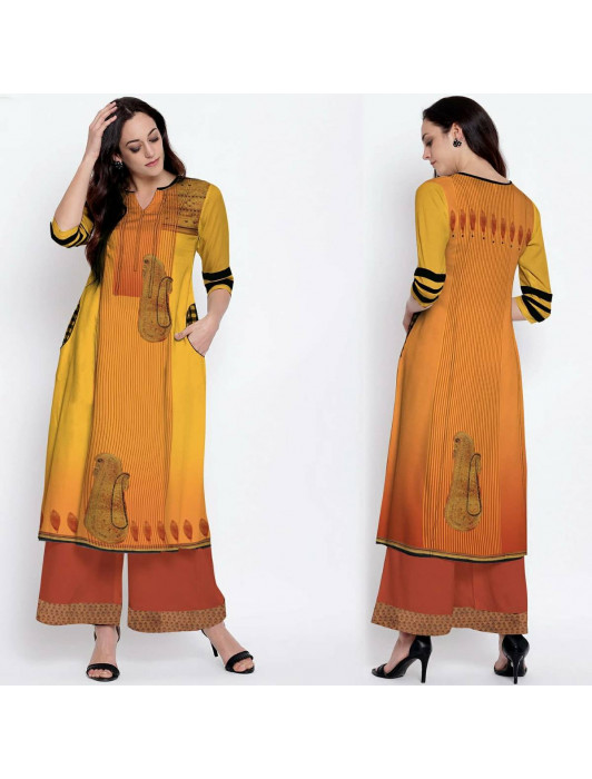 SEMI STITCHED TOP DUPATTA SET