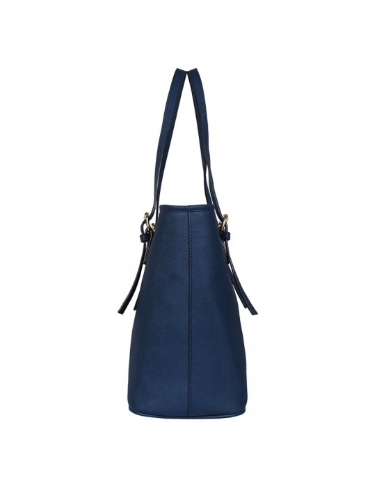 Imars Fashion Tote Bag-Patola Blue