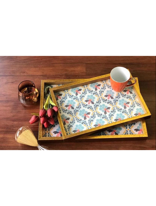 Wooden Printed trays