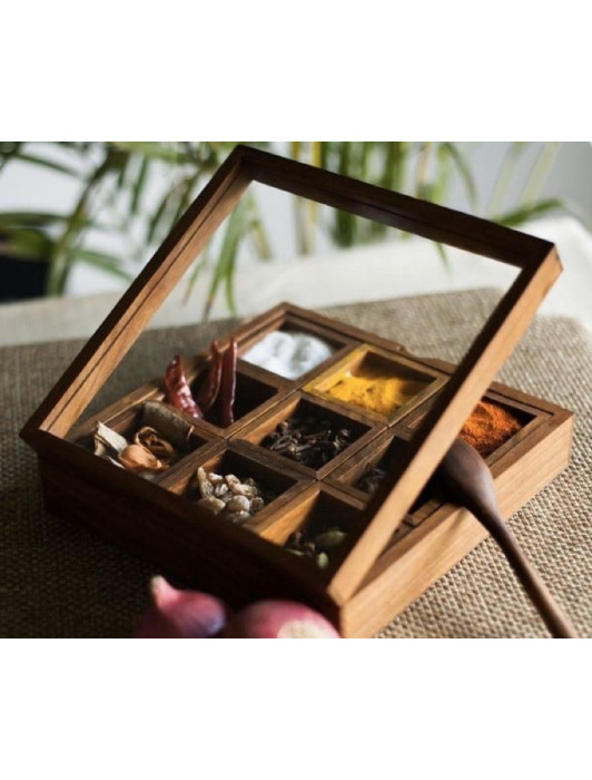  wooden multipurpose box