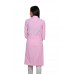 Shirt Style Pink Shrug With Belt.