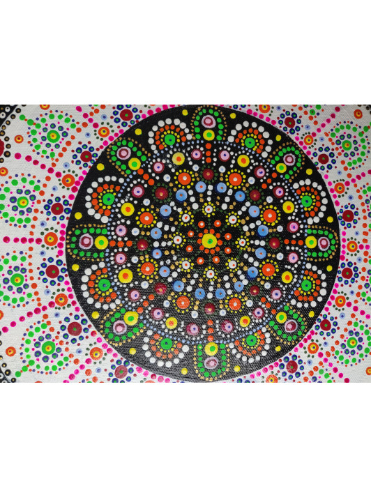 Dot Mandala painting