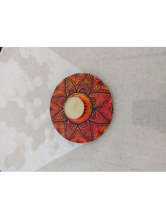 Madhubani Tealight