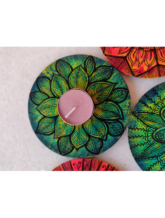 Madhubani Tealight