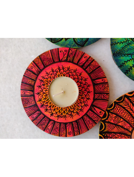 Madhubani Tealight